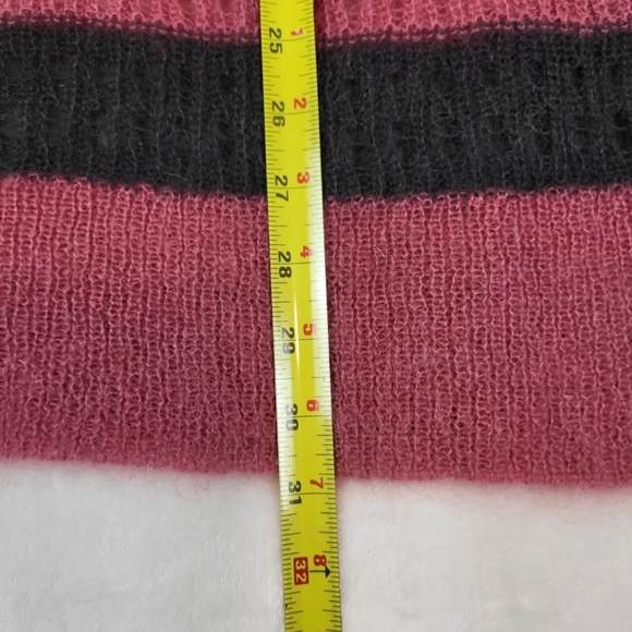 Rag & Bone Nassau Mohair Striped V-neck Sweater S/P - Picture 10 of 10